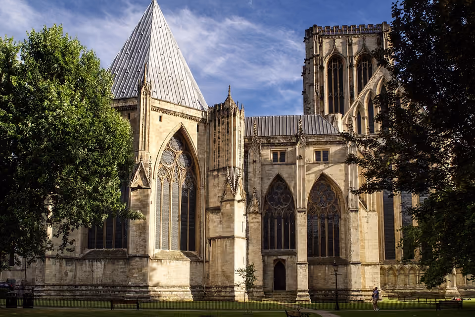 York Minster overlooking the city